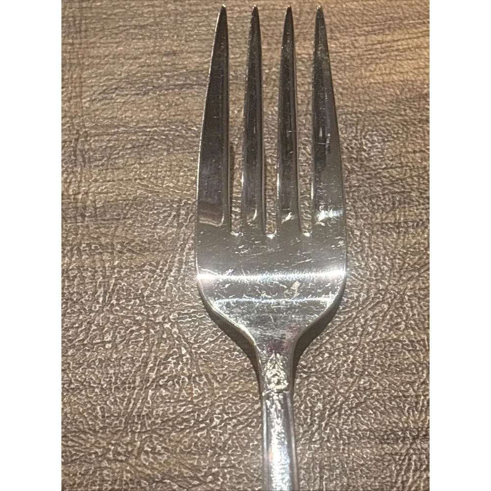 Rogers Bro STARLITE Pattern Reinforced Plate IS Flatware 1950's - 64 Pcs.